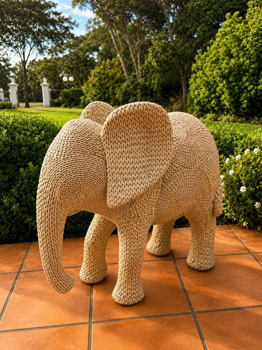 Tonto detailed baby elephant statue Statement Masterpiece