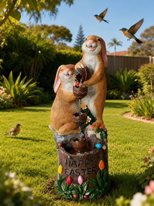 Pascoa Bunnies Easter Fountain