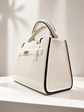Duomo Dolomite Bag Vase in WhiteColour Ceramic Finish
