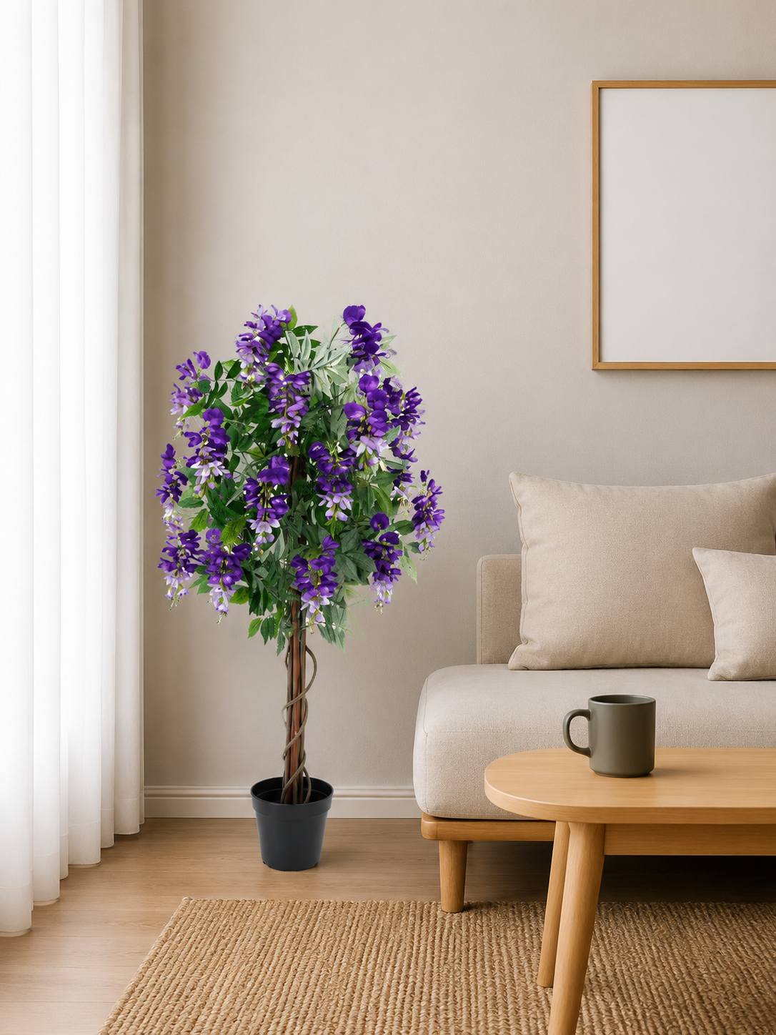 Wisteria Purple 120cm