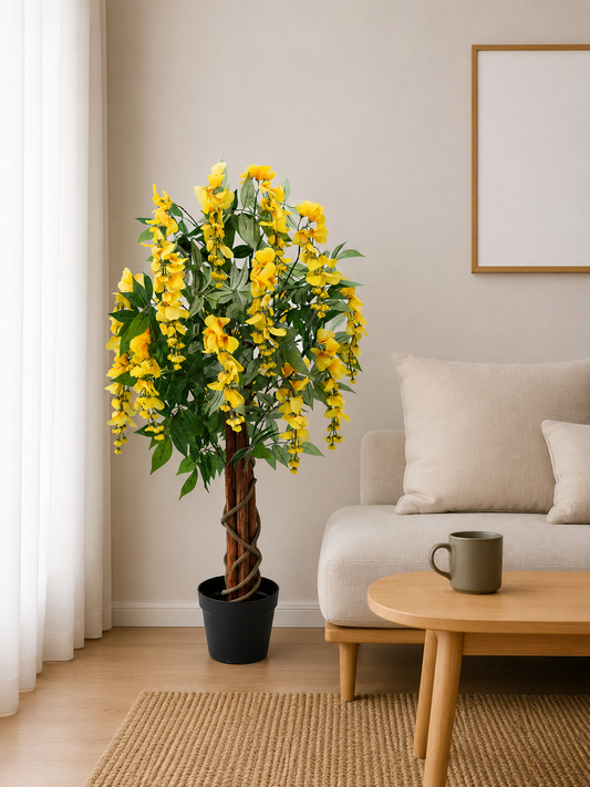 Wisteria Yellow 90cm
