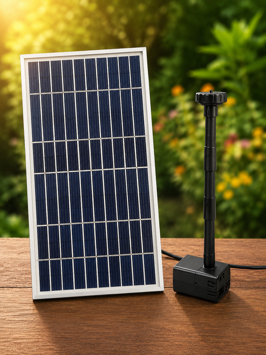 Jier Solar Fountain & Pond Pump JR-P002H3