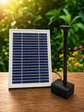 Jier Solar Fountain & Pond Pump JR-P002H2