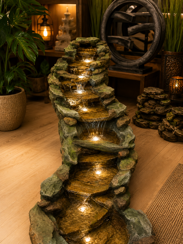 Guadalkibir Mega Cascading River Fountain