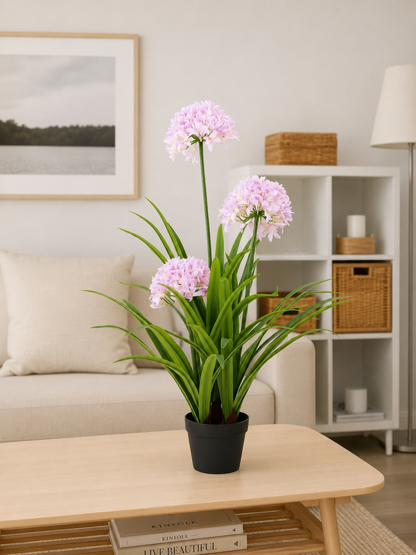 African Lilly Flowers 90cm