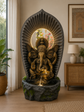 Abundance Ganesh Tall Water Feature 1.3m High Indoor & Outdoor Fountain