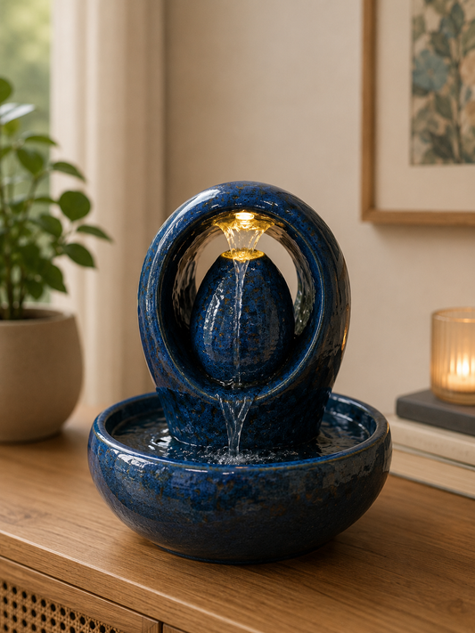 Stella Porcelain Table Fountain