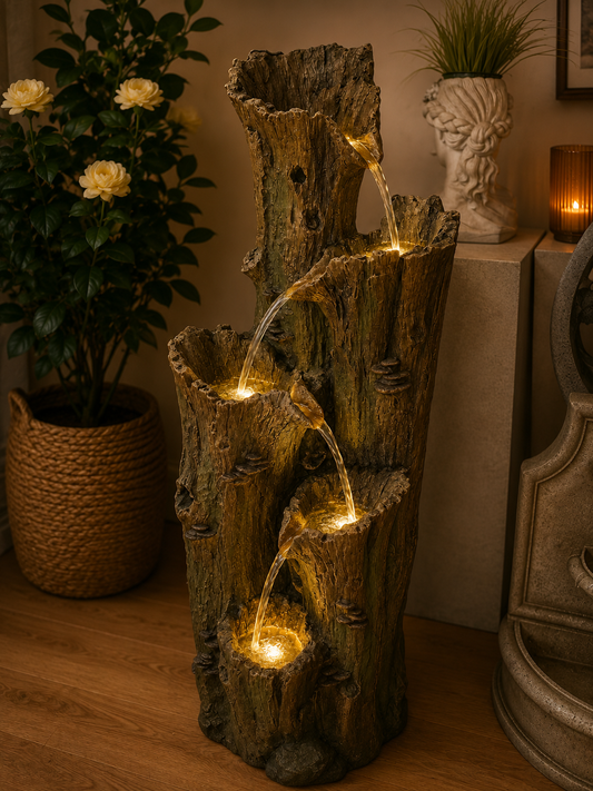 Montezuma Tree Cascading Fountain Multi Drop Criss Cross Effect