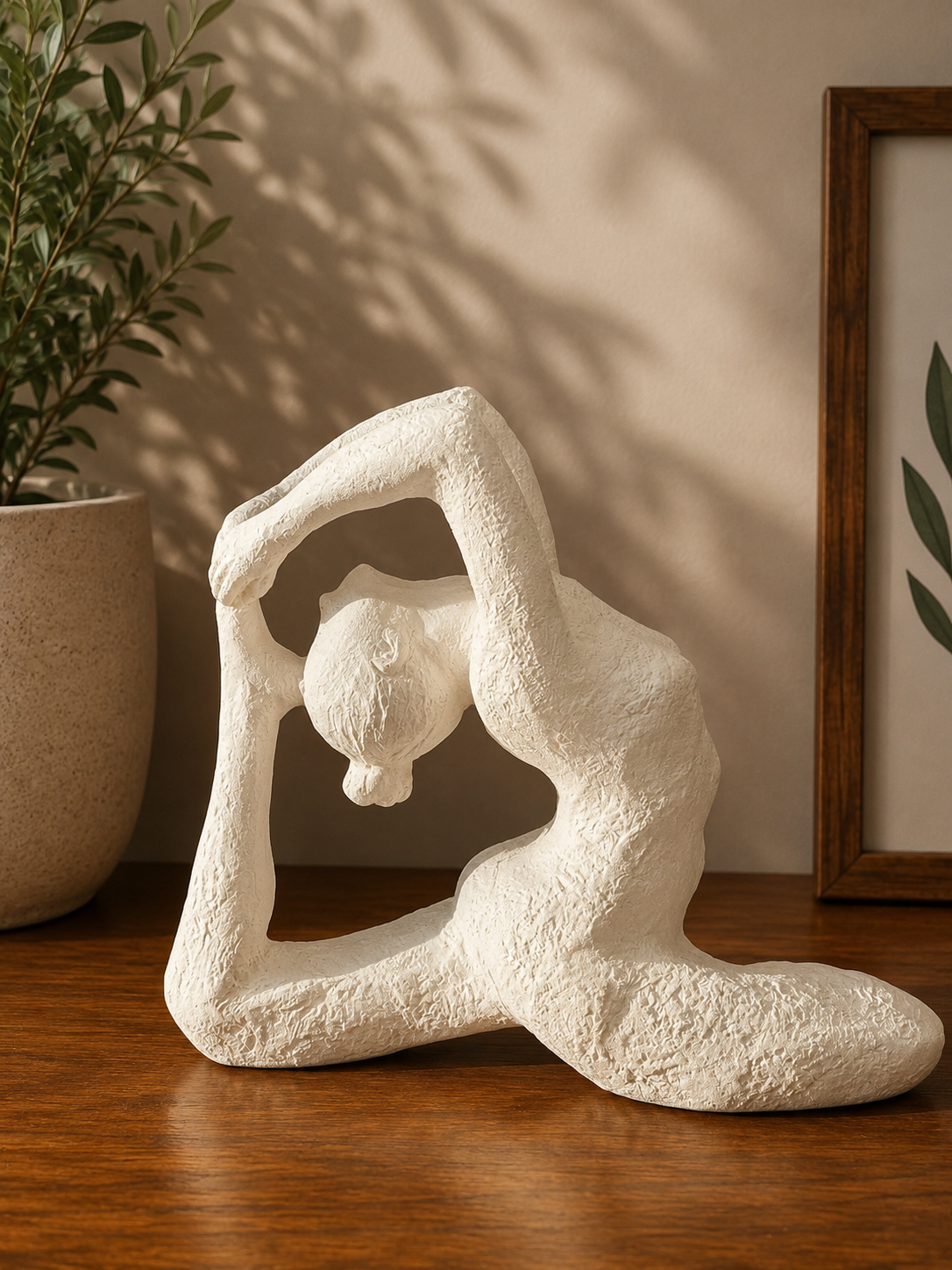 Pilates Lady White Colour Clay Artisan Finish New Collection March 2025