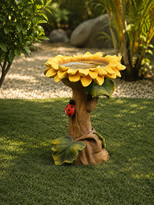 Girasole Sunflower Bird Bath New Collection March 2025