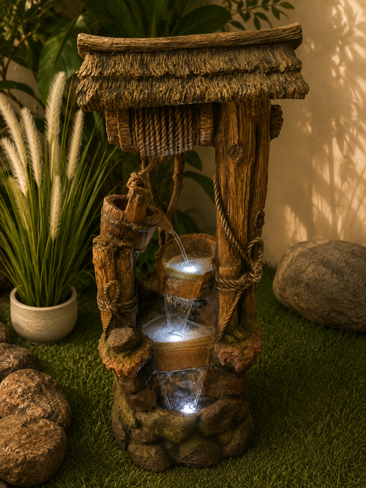 Wishing Well Fountain New Summer New Design March 2025