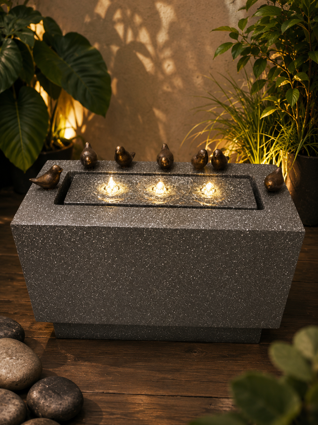 Ohana flock of birds Water Feature New Collection March 2025