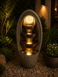 Rayons Multi Drop Water Feature 1.2 Meter Tall Indoor & Outdoor Fountain