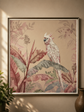 Unique Cockatoo Printed Canvass Tapestry Texture Wall Art Marvel Collection March 2025