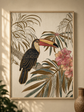 Toucan Wood Carving Printing Wall Art Marvel Collection March 2025