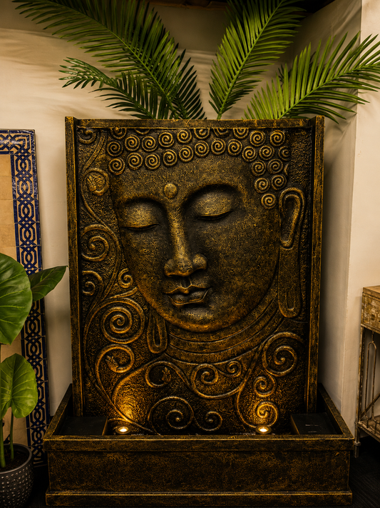 Saraya Masterpiece Buddha Water Wall with Sublime Colours