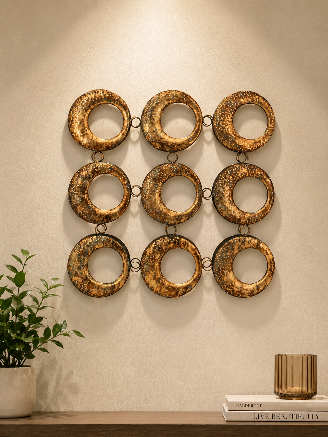 Crescents Extra Large Wall Mirror European Design Summer 2023