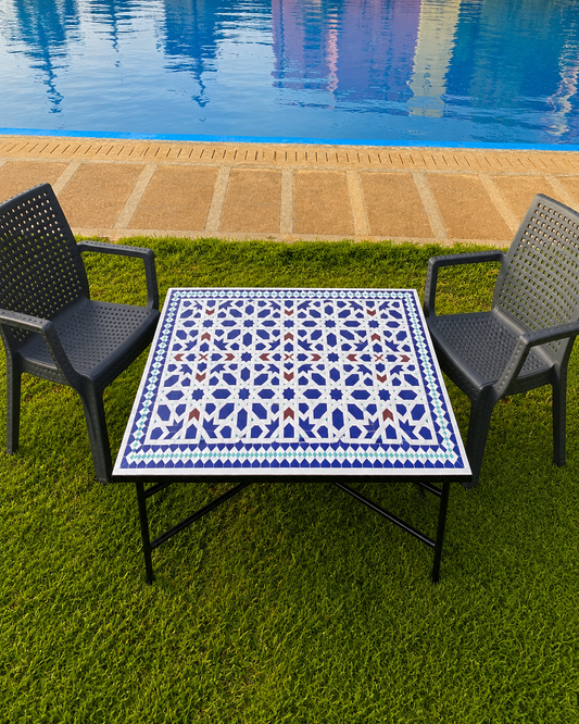 Amazing mosaic Table Moroccan for outdoor & indoor, Summer mosaic Table 100% handcrafted, included shipping