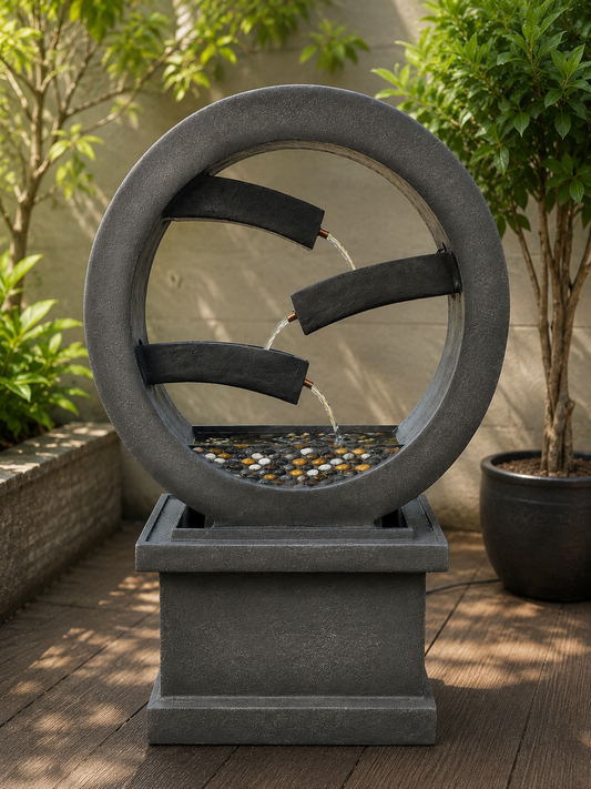 Namaste Absolutely Fantastic – Designer Water Feature by Fandango Solar Fountain