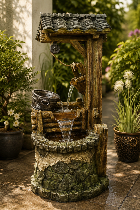 Catania Wishing Well Fountain Real Look & Feel Water Feature