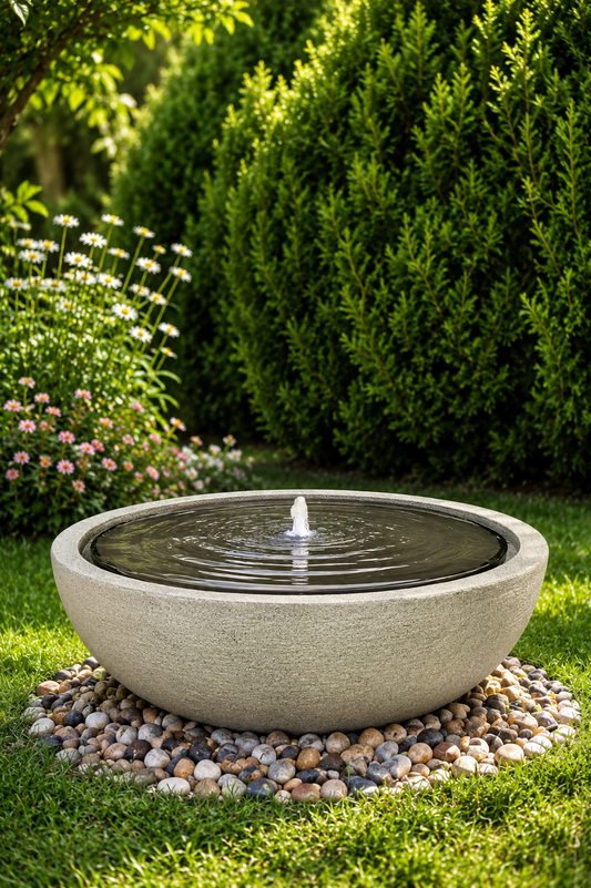 Playa Round Fountain with 120cm Diameter Largest of Its Kind Outdoor & Indoor