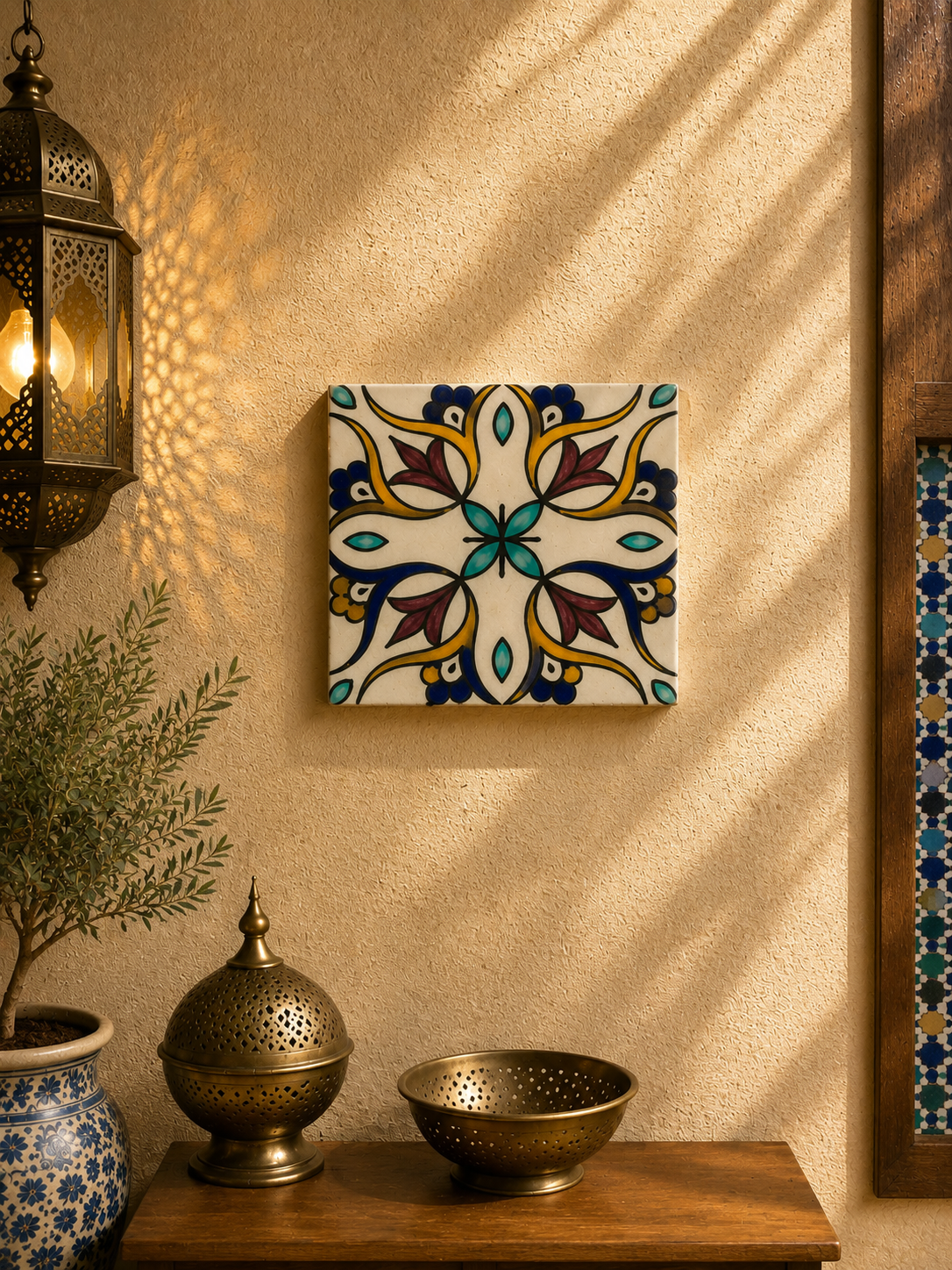 backsplash Ceramic tiles Hand painted tiles 4"x4" 100% for Bathroom Remodeling and kitchen Projects works wall and ground