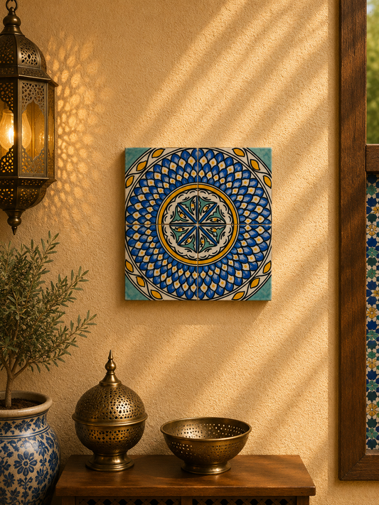Mid century tiles Hand painted tiles 4"x4" 100% for Bathroom Remodeling and kitchen Projects works wall and ground