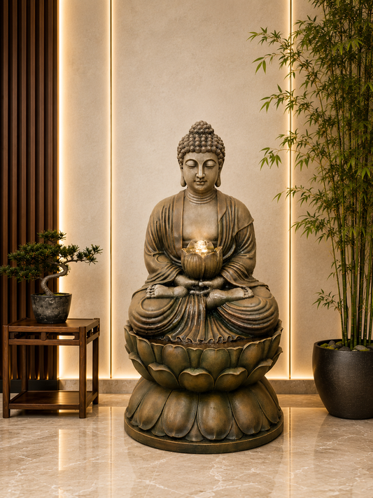PURPOSE In-house Designed Buddha Fountain NEW 2024