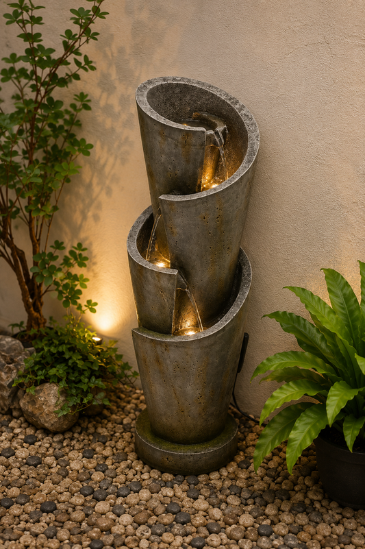 Chembu in-house Design Multi Drop Fountain