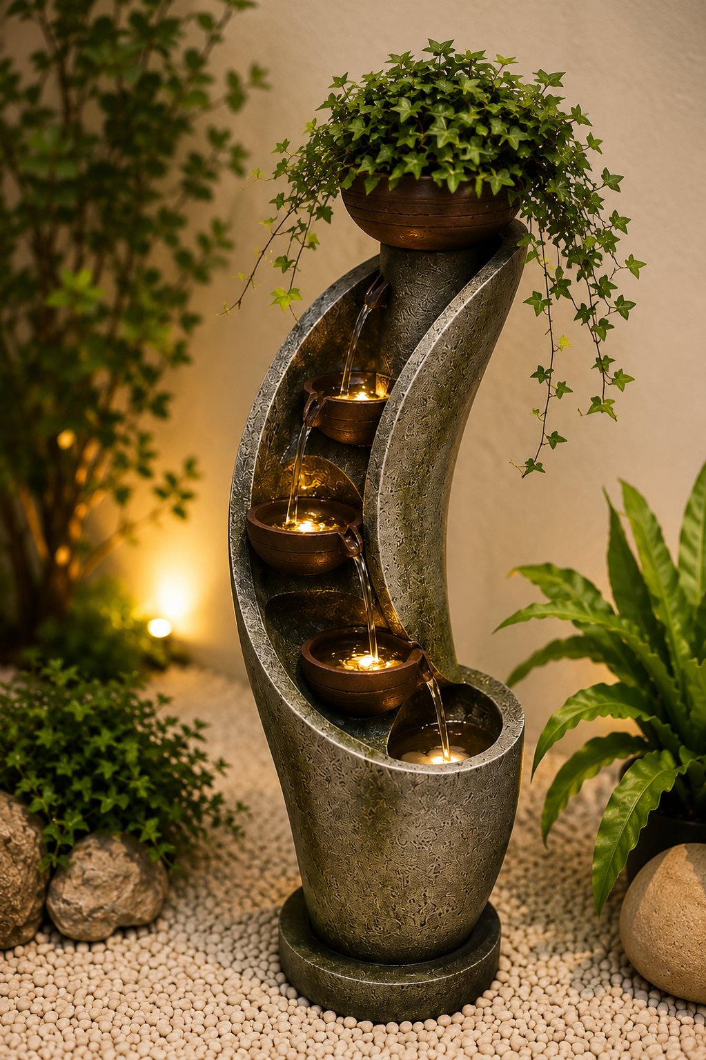 Maji in-house Design Multi Drop Fountain