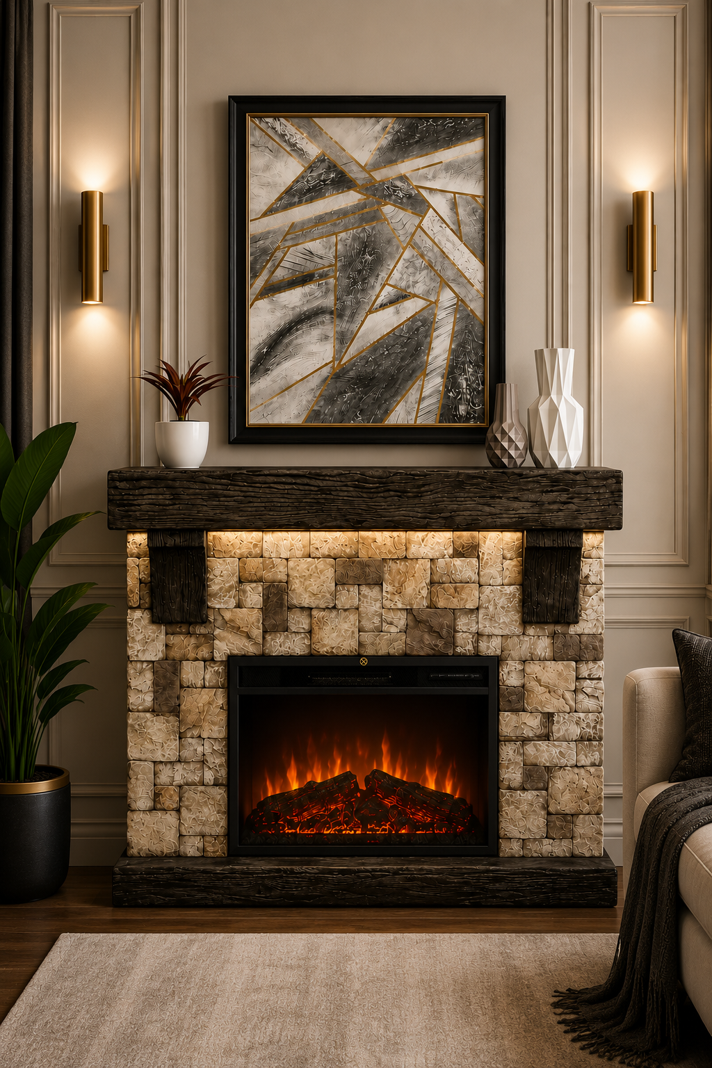 MONTEROSA Electric Fireplace Selling Fast FREE SHIPPING For Limited Time