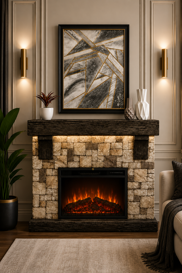 MONTEROSA Electric Fireplace Selling Fast FREE SHIPPING For Limited Time