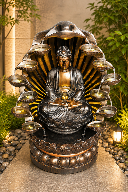 Retreat Buddha Water Feature NEW October 2022
