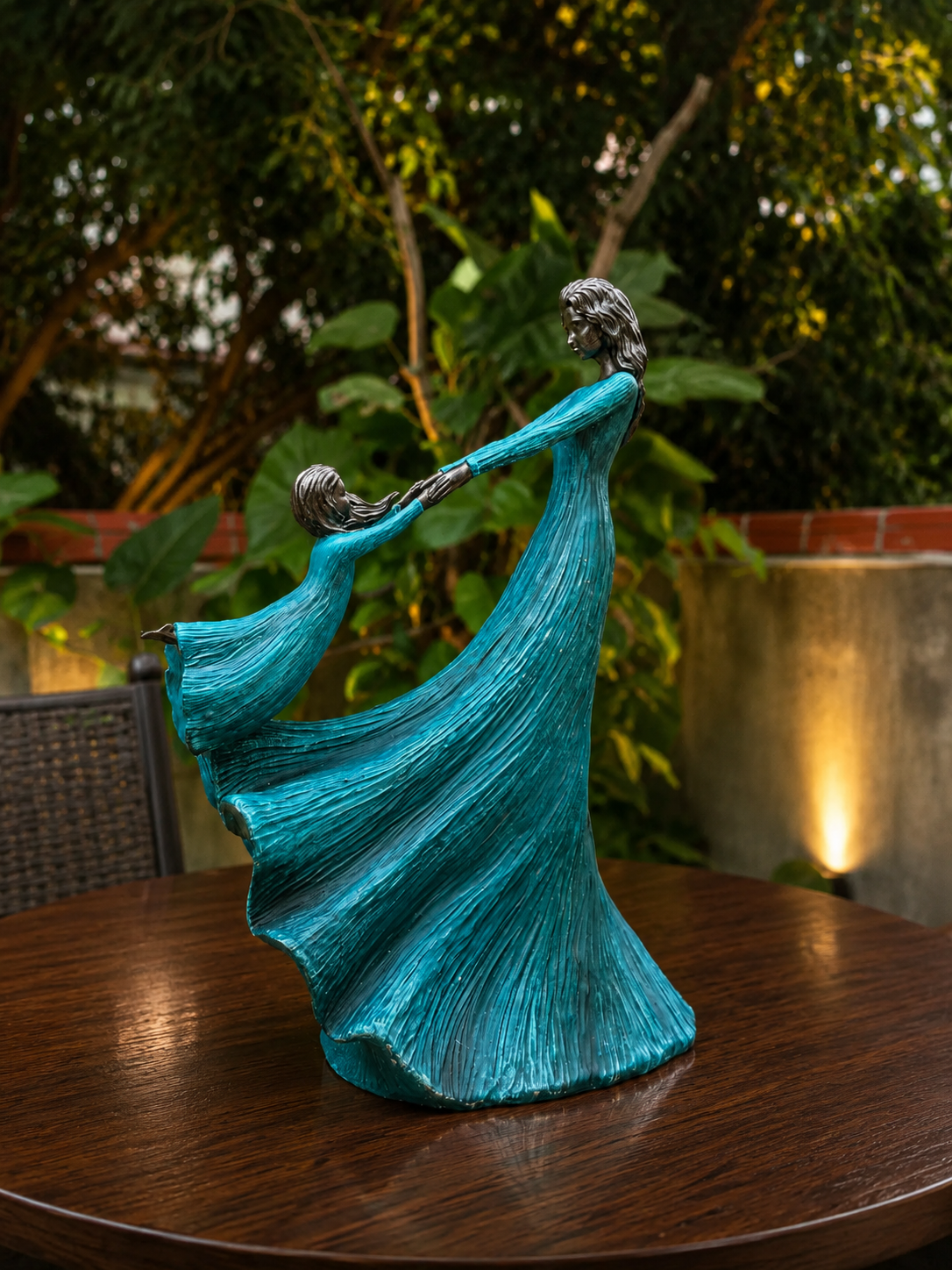 Amour Mother & Child Dancing Statue New Sept 2022