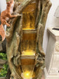 Ebor Tree Trunk Extra Tall Fountain Great Sound and Lights on each level Squirrel