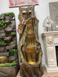 Ebor Tree Trunk Extra Tall Fountain Great Sound and Lights on each level Squirrel