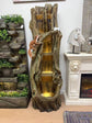 Ebor Tree Trunk Extra Tall Fountain Great Sound and Lights on each level Squirrel