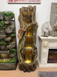 Ebor Tree Trunk Extra Tall Fountain Great Sound and Lights on each level Squirrel