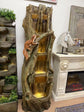 Ebor Tree Trunk Extra Tall Fountain Great Sound and Lights on each level Squirrel