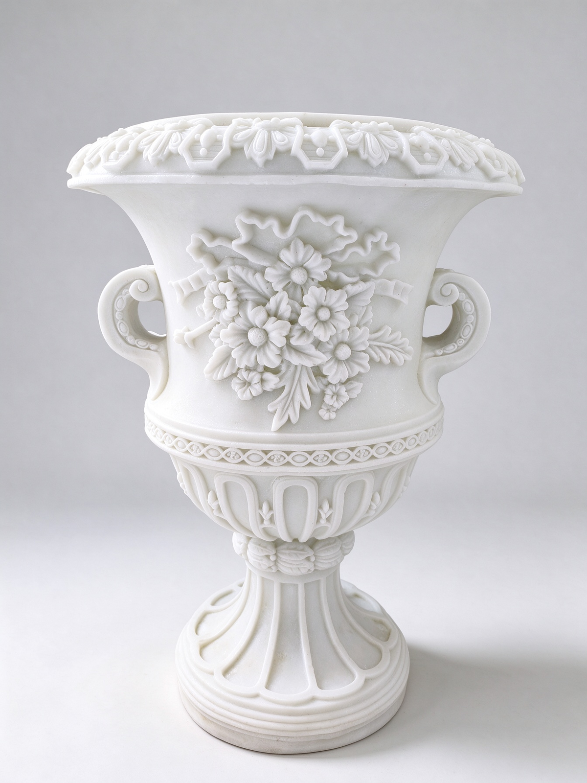 Ramo Floral Urn Planter in White