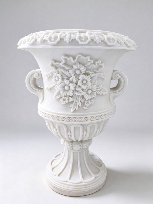 Ramo Floral Urn Planter in White