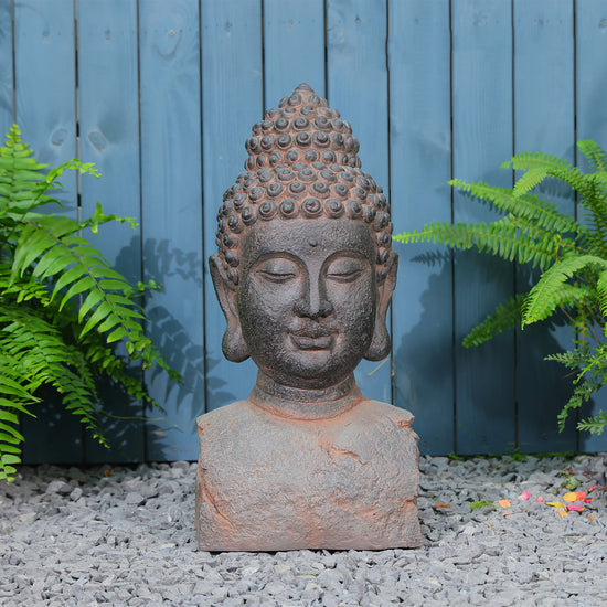 Emotion Buddha Head Décor Copper Colour