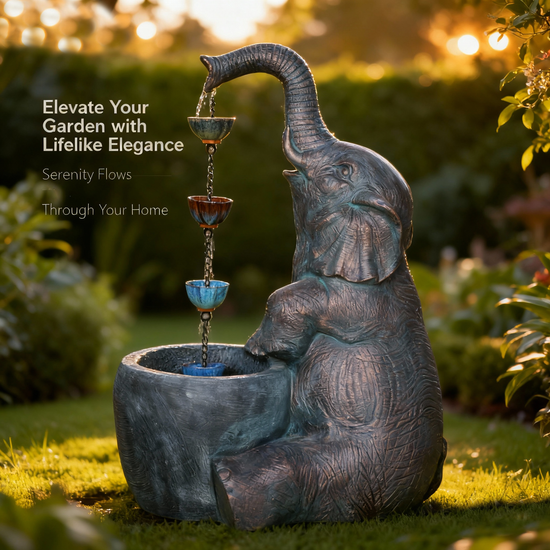 Elephant Water Feature