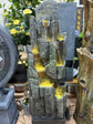 Firestone Rock Fountain Great Sound and Lights on each level Caves Effect