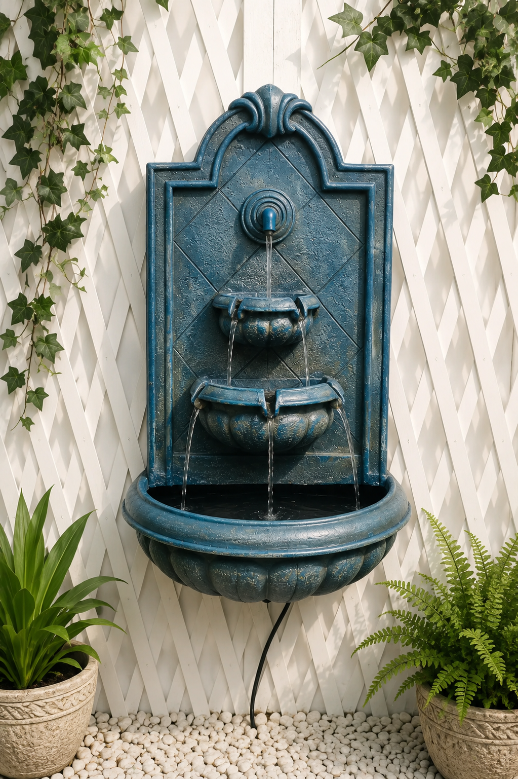 Portofino Wall Hanging Water Feature