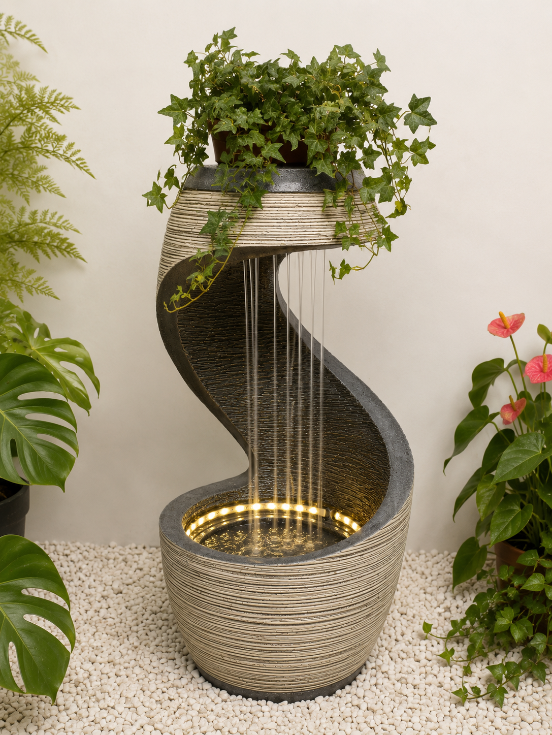 Allegria Abstract Rain Water Feature