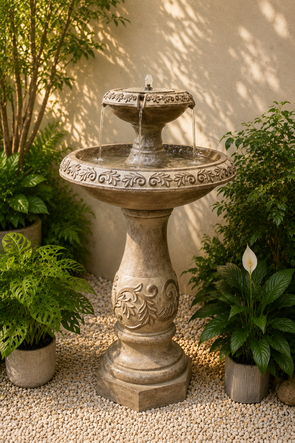 Fontana Solar Bird Bath Fountain