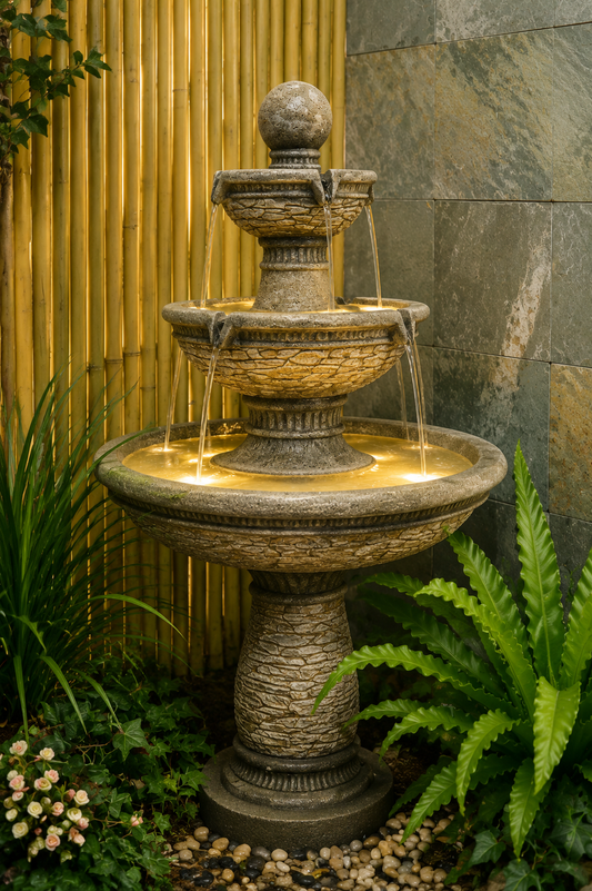 Sicilia 3-Tier Water Fountain