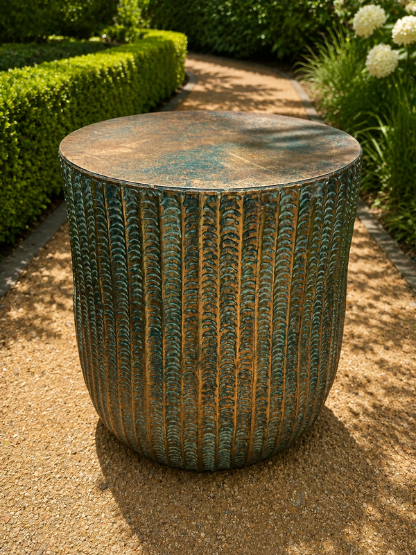 CAMPAROSA Metal Table Truly Unique Masterpiece