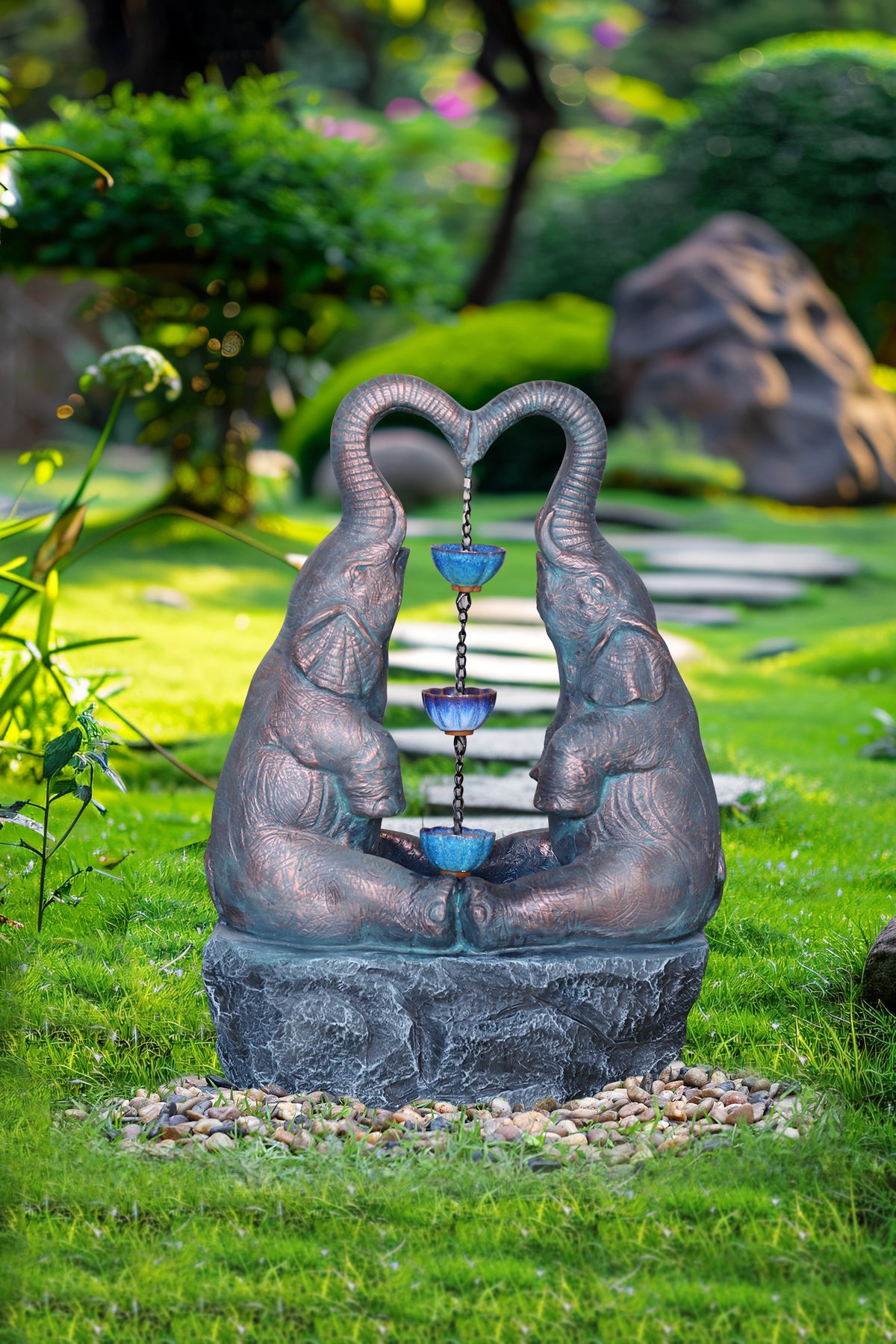 Elephants Water Feature
